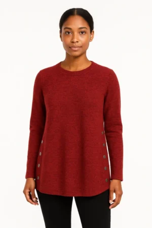 STYLE-900707_Red-Melange_Front_A